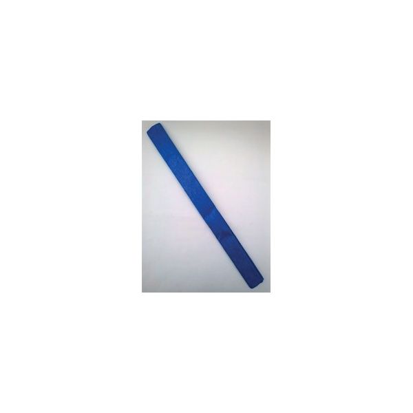 Papel Crepe 50x150cm Rolo Cor Azul Metalizado