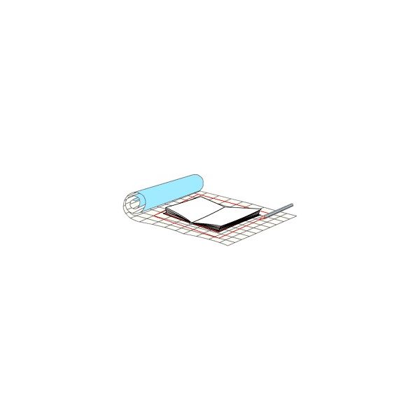 Forra Livros Rolo 0.50x3mts autocolante 100mic Opaco Azul
