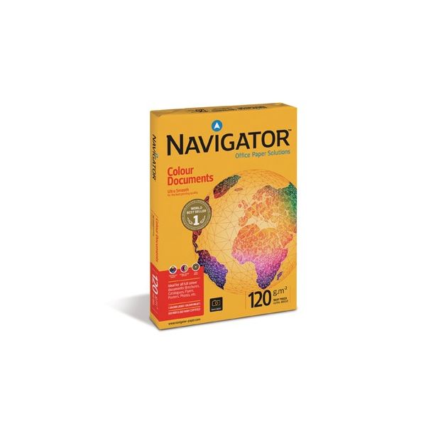 Papel Fotocópia A3 120gr Navigator (Colour Document) 4x500fls