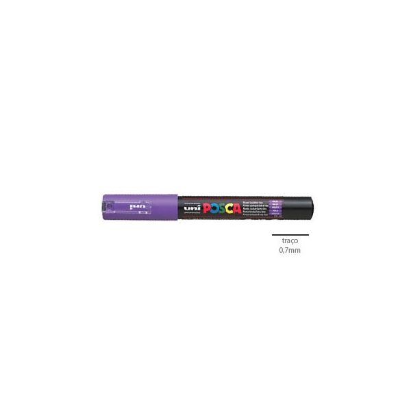 Marcador Uniball Posca PC1M 0,7mm Violeta
