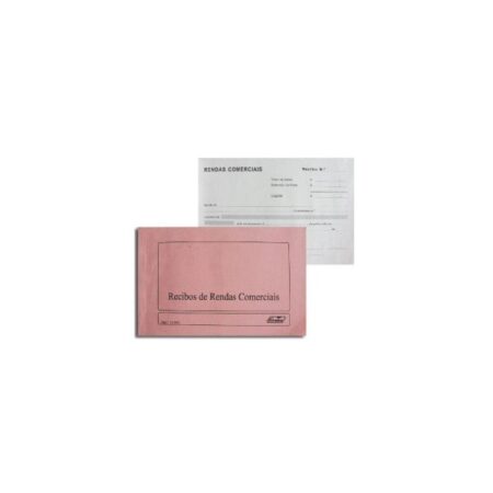 Blocos Impressos-Livro Recibos Rendas Comerciais para Empresas, com Retenção de IVA (1063) (Original, Duplicado) - 1un