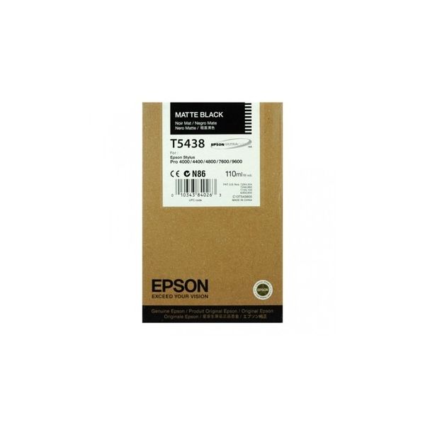 Tinteiro Epson Stylus Pro 4000/4400/7600/9600 Preto Mate