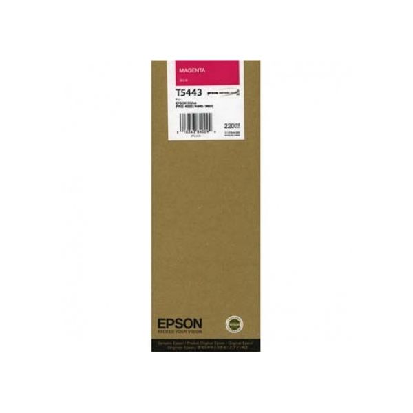 Tinteiro Epson Stylus Pro 4000/4400/7600/9600 Alta Capacidade Magenta (C13T544300)