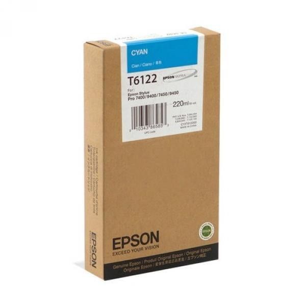 Tinteiro Epson SPRO 7400/7450/9400/9450 Azul 220 ml