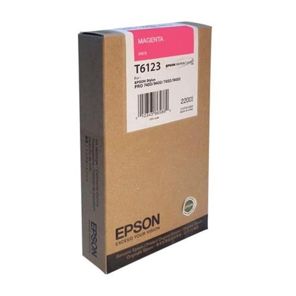 Tinteiro Epson SPRO 7400/7450/9400/9450 Magenta 220ml