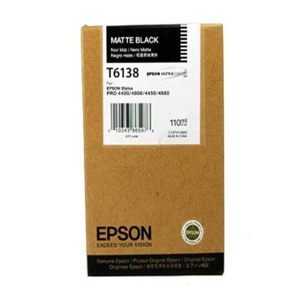 Tinteiro Epson 4000/4400//9600 110ml Preto Mate (C13T543800)