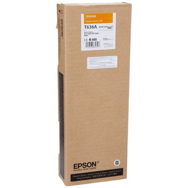 Tinteiro Epson SP7900/9900/9890 Alta Capacidade Laranja