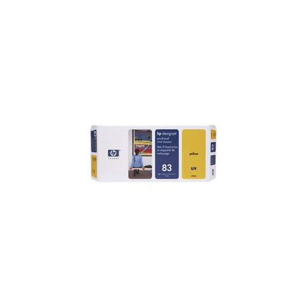 Cabeça de Impressão e Limpeza UV DesignJet 5000/5500PS Nº83 Amarelo