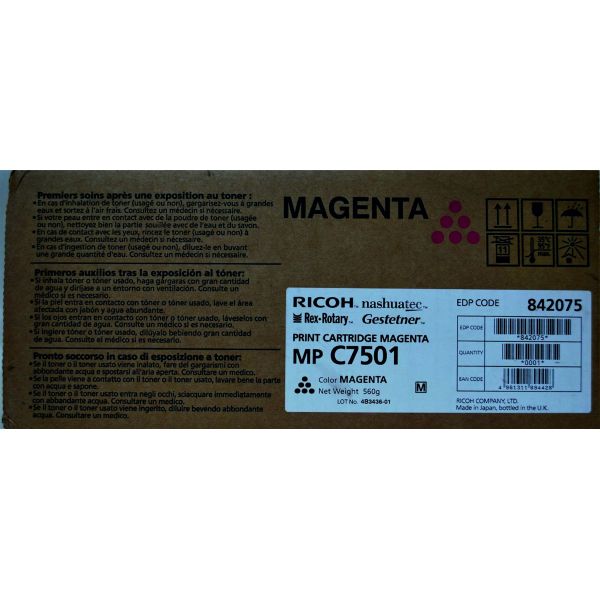 Toner Aficio MPC6501/7501 Magenta (841410) (841363)