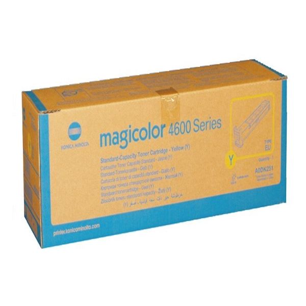 Toner Magicolor MC4650/4690MF/4695MF Amarelo standard (4.000 cópias)