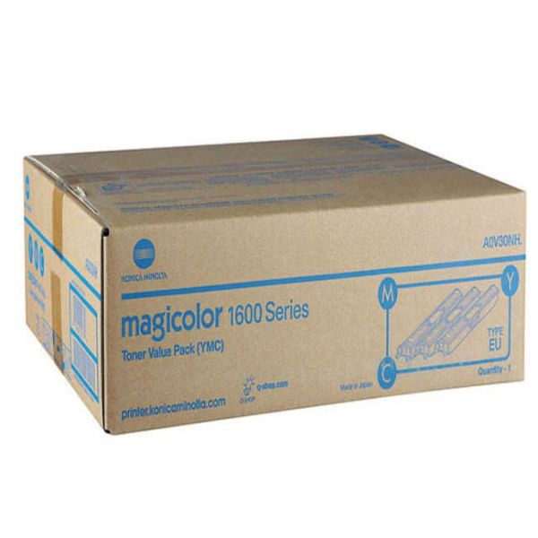 Toner Value Pack MC1600W/1650EN/1680MF Alta Capacidade (Azul / Magenta / Amarelo)