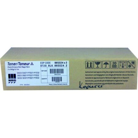 Toner Fax Nashuatec-Rex-Rotary-Gestetner D422/D427/P7022 (DT20BLK) 2x360gr