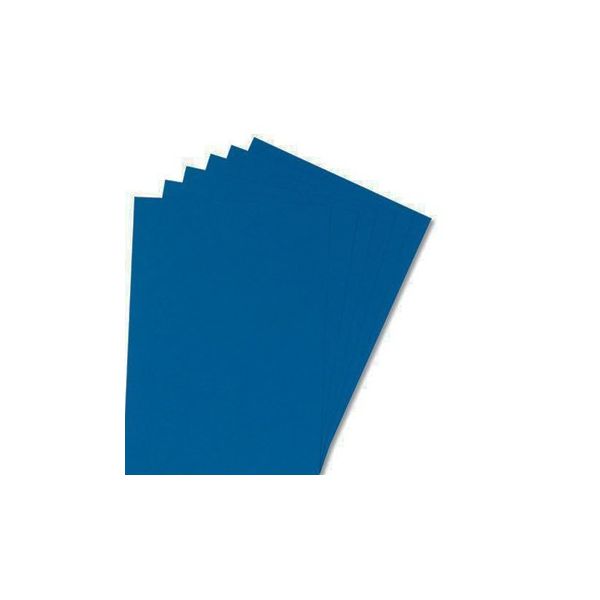 Separador para Encadernação em Cartolina Azul A4 185gr 100 Folhas