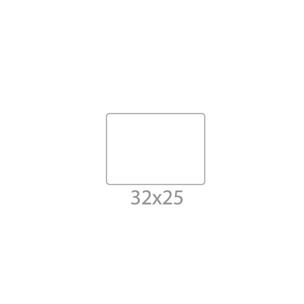 Etiquetas 32x25mm (Rolo 2580un) (Z-Select 2000T) (Pack12)