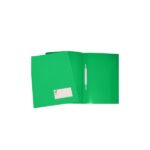 Classificador Plástico Capa Opaca Roma263.02 Verde-Pack 10