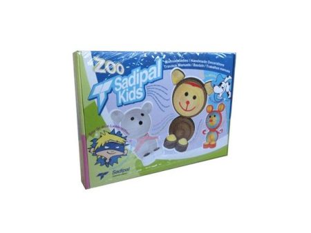 Kit Montagem Cartão Kids Zoo Sadipal