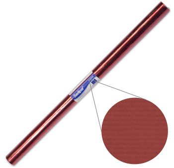 Papel Celofane 50x65cm Rolo 25 Folhas Vermelho Sadipal