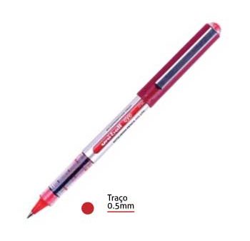 Uni-ball Marcador Roller Eye micro 0,5mm Vermelho UB150 12un