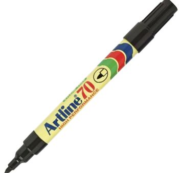 Marcador Grosso 70 Preto - 12un Artline