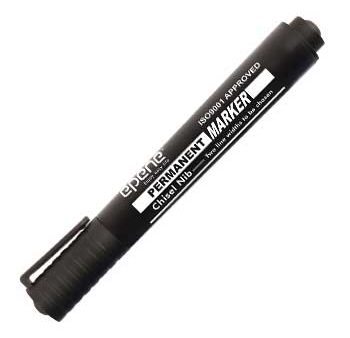 Marcador Perm. Grosso 2,0mm Preto EP11-2002 1un Epene