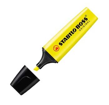 Stabilo Marcador Fluorescente Boss Amarelo 70/24