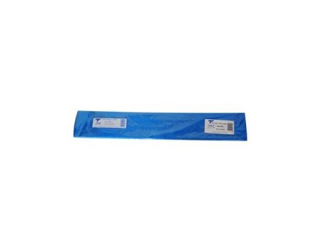 Papel Crepe 50x250cm Rolo Azul Metalizado Neutral
