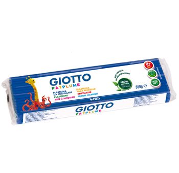 Giotto Plasticina Patplume 350gr Azul Escuro
