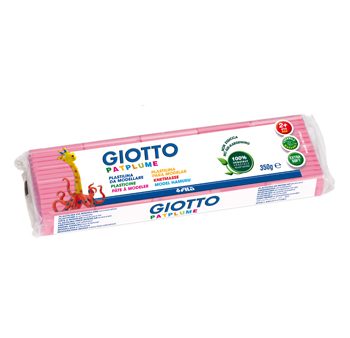 Giotto Plasticina Patplume 350gr Rosa