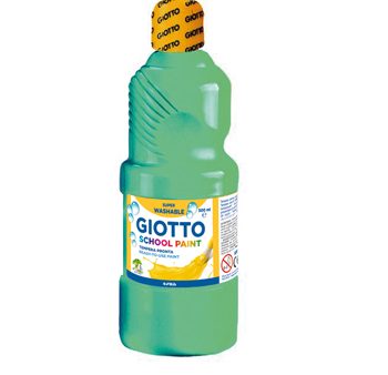Giotto Guache Liquido Escolar 500ml Azul Turquesa