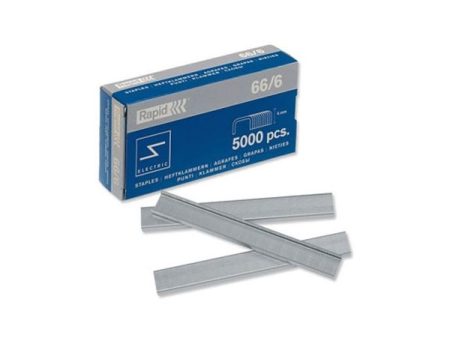 Rapid Agrafos Elétrica 66/6 2/20 Folhas Cx5000