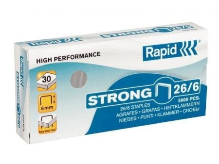 Rapid Agrafos 26/6 5000 Uds
