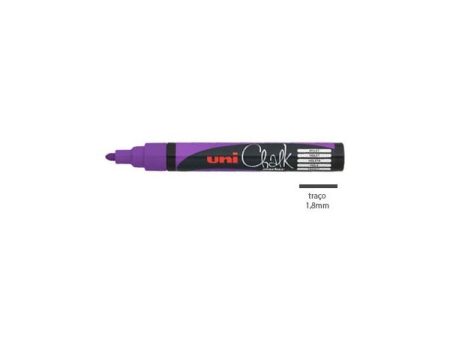 Uni-ball Marcador Resistente 1,8mm Violeta PWE5M - 1un