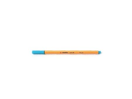 Stabilo Marcador Fino 0,4mm Stabilo Fineliner Point 88 Turquesa (88/57) Cx 10un
