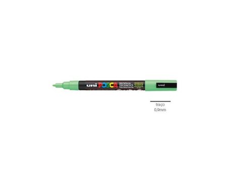 Posca Marcador 0,9mm Verde Claro Uniball PC3M