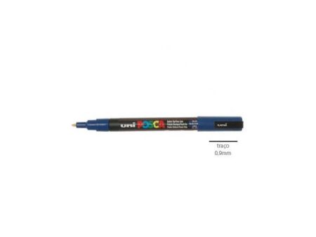 Posca Marcador 0,9mm Azul Uniball PC3M