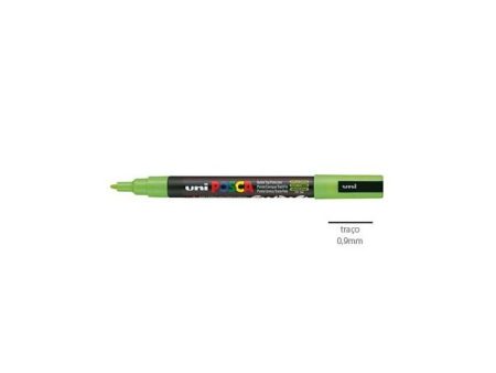 Posca Marcador 0,9mm Verde Maça Uniball PC3M