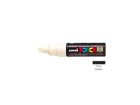Posca Marcador 8,0mm Marfim Uniball PC8K
