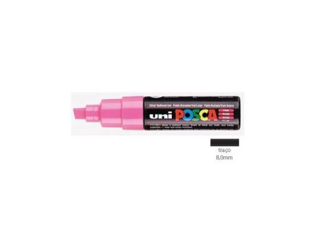 Posca Marcador 8,0mm Rosa Uniball PC8K