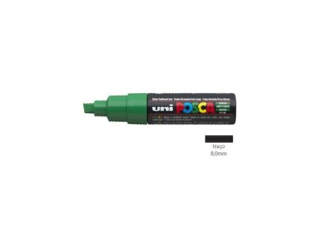 Posca Marcador 8,0mm Verde Uniball PC8K