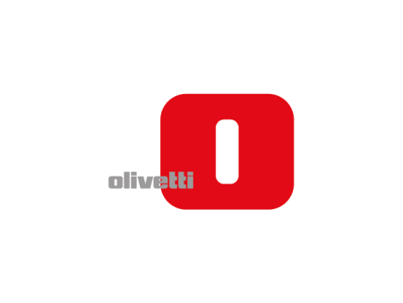 Olivetti Fita Preta/Vermelha Clipcart Nylon ATM6400E Nylon