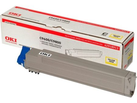 OKI Toner Amarelo C9600/9650/C9800/C9850