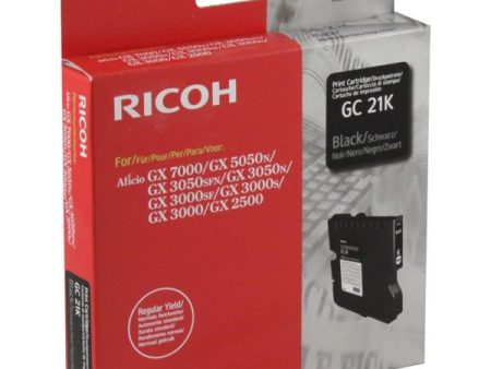 Toner Gel Ricoh GX2500/GX3000/3050N/5050N Type GC-21BLK Preto