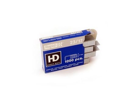 Rapid Agrafos 23/17 100/140 Folhas Cx1000