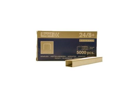 Rapid Agrafos 24/8 10/50 Folhas Cx5000