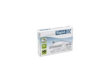 Rapid Agrafos 23/10 10/60 Folhas Cx1000