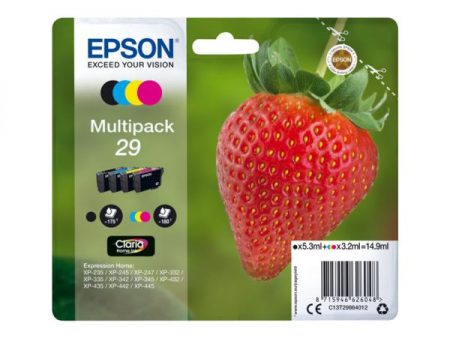 Tinteiro Expression Home XP330 / XP435 Nº29XL Alta Cap Pack 4C
