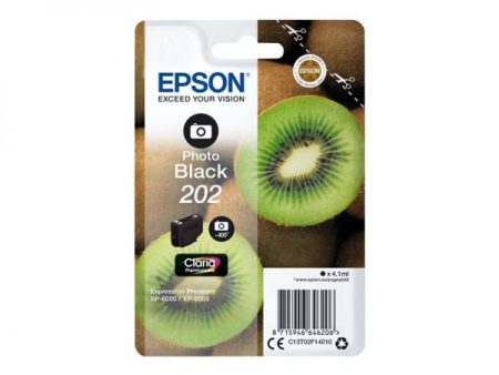 Tinteiro Expression Premium XP6000 N-202 Preto Foto