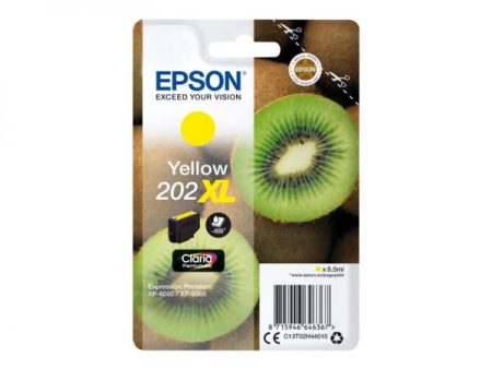 Tinteiro Expression Premium XP6000 N-202XL Amarelo