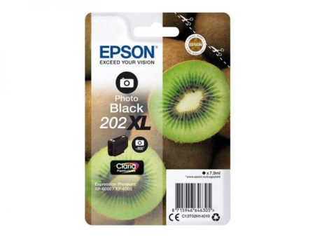 Tinteiro Expression Premium XP6000 N-202XL Preto Foto