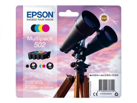 Tinteiro Expression Home XP5100 N-502 Pack 4 Cores
